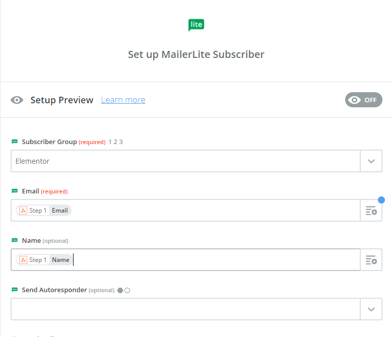 ml10 Integrate forms with Zapier 33