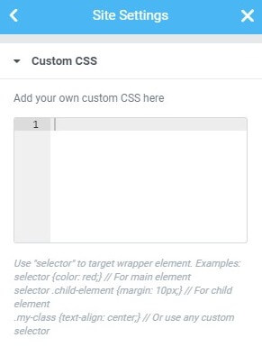 globalcustomcss Global Custom CSS 1