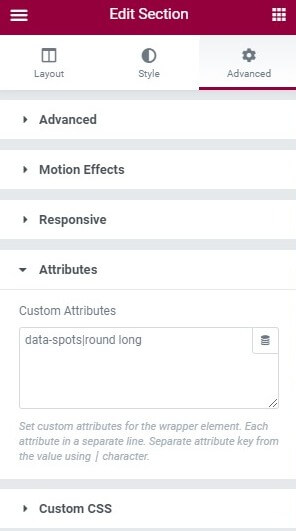 multiple attributes Custom attributes 1