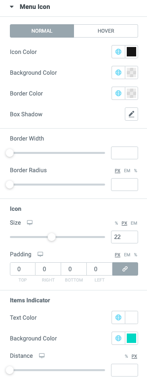 menu cart styles one Menu Cart widget 7