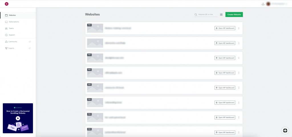 Access your account 22 List View Access your account 21