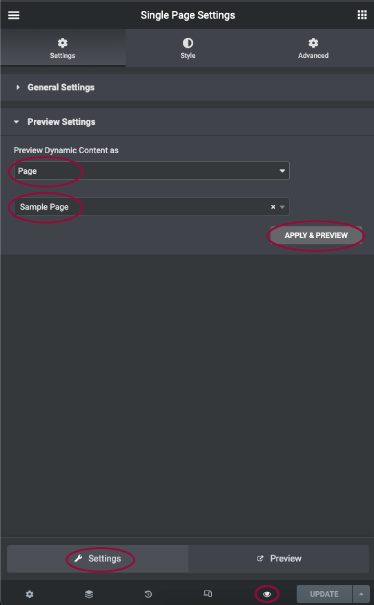 Elementor hosted website starter kit page template 8 Preview Settings Elementor hosted website starter kit page template 7