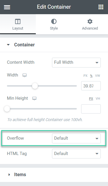 Adjusting the container's size and behavior 24 b2aa6cf9 3ef6 462f 9859 c1f4ae8323e4 Adjusting the container's size and behavior 23