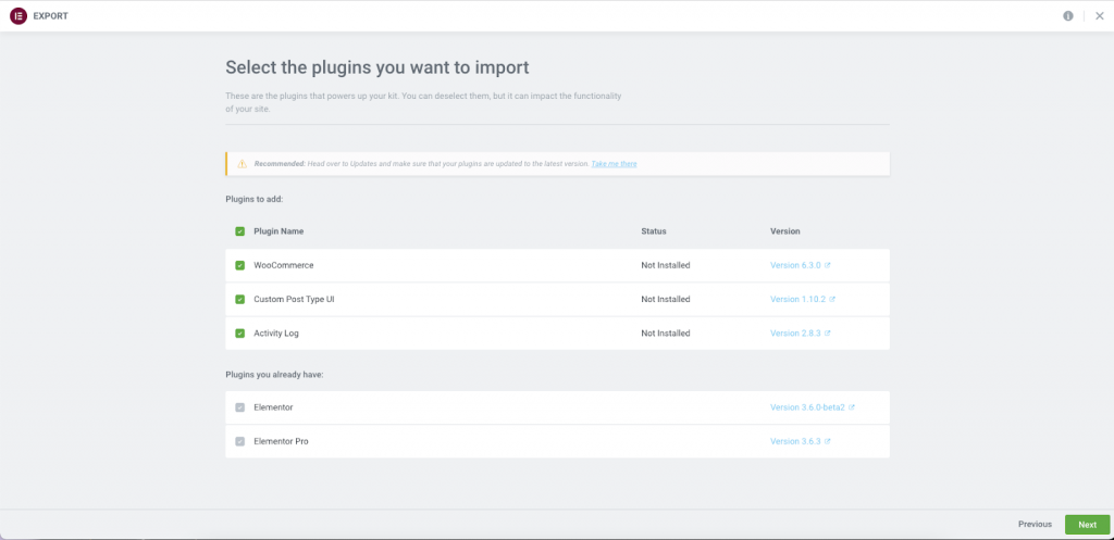 Migrating your existing Elementor built site to an Elementor hosted website 18 import2 Migrating your existing Elementor built site to an Elementor hosted website 17
