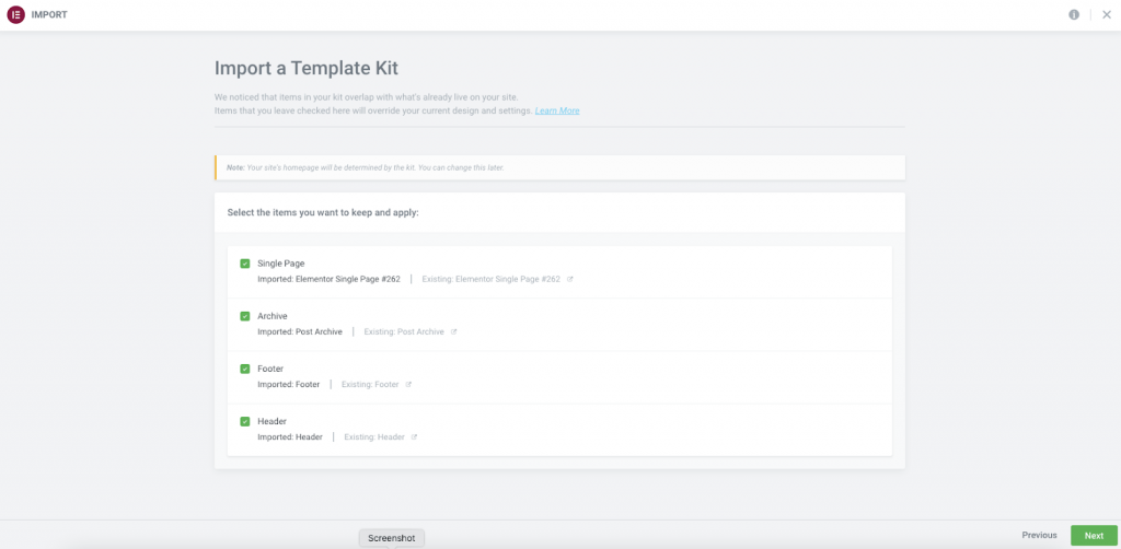 Migrating your existing Elementor built site to an Elementor hosted website 24 import6 Migrating your existing Elementor built site to an Elementor hosted website 23