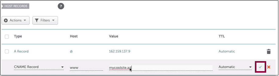 12 checkmark Connect your NameCheap domain 42