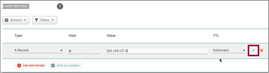 8 Save Changes Connect your NameCheap domain 31