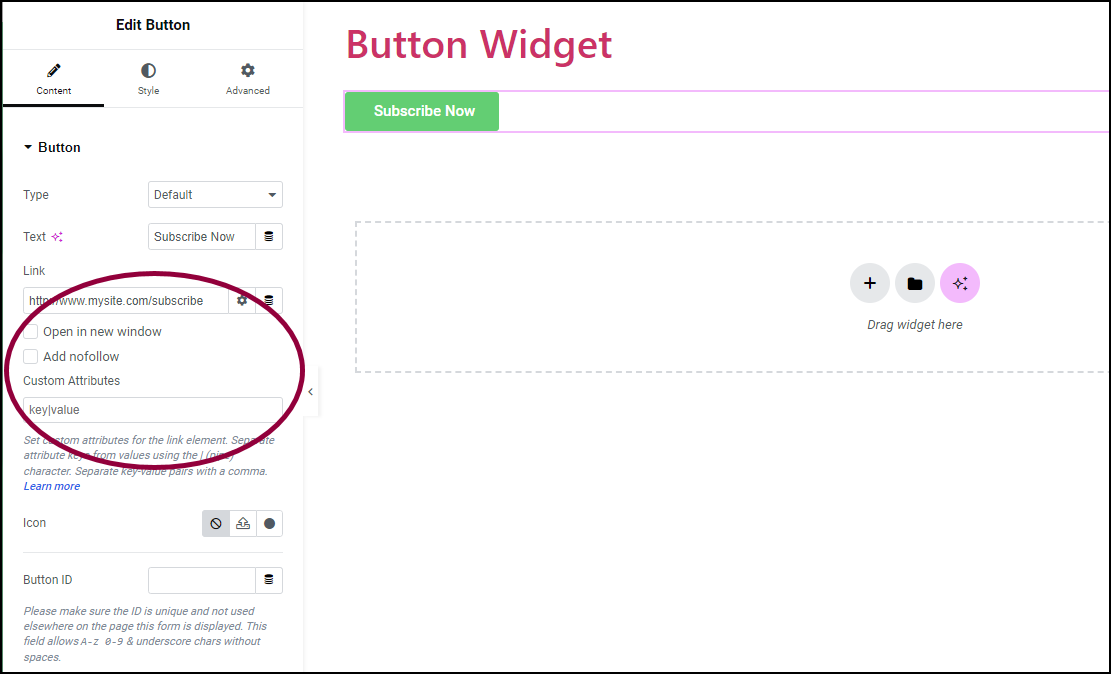 4 Gear Button Widget 9