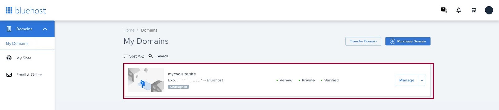 image 13 Connecting your Bluehost domain to an Elementor hosted website 11