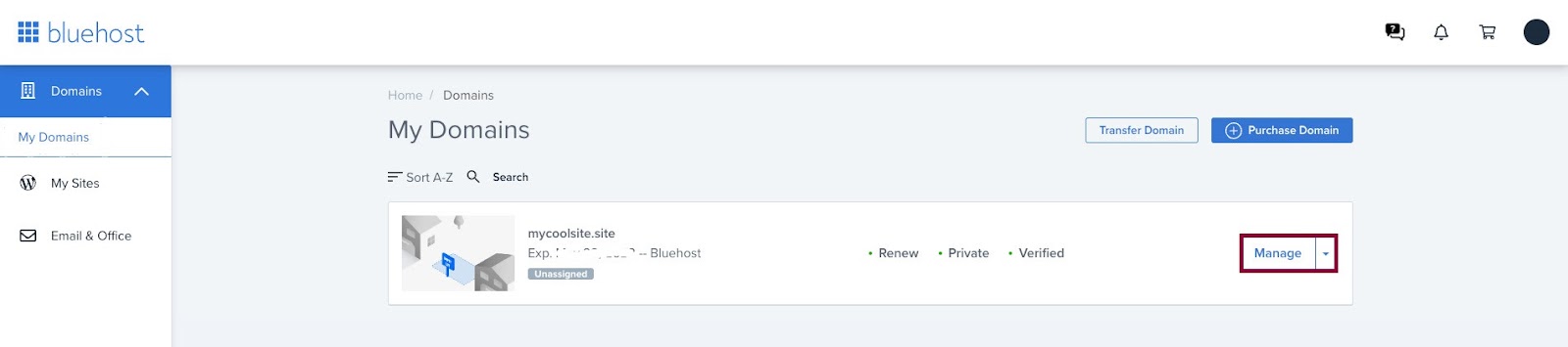 image 14 Connecting your Bluehost domain to an Elementor hosted website 13