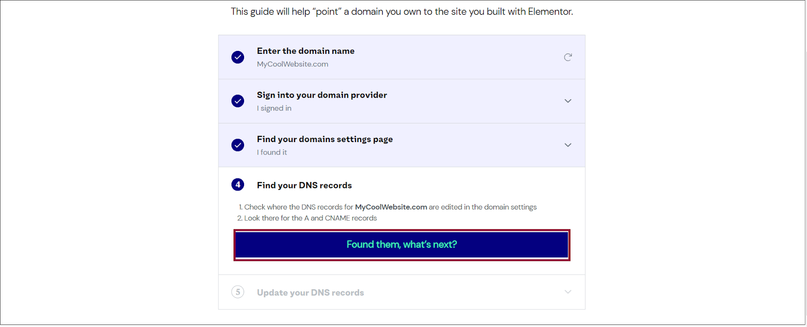 image 17 Connect your GoDaddy domain 15