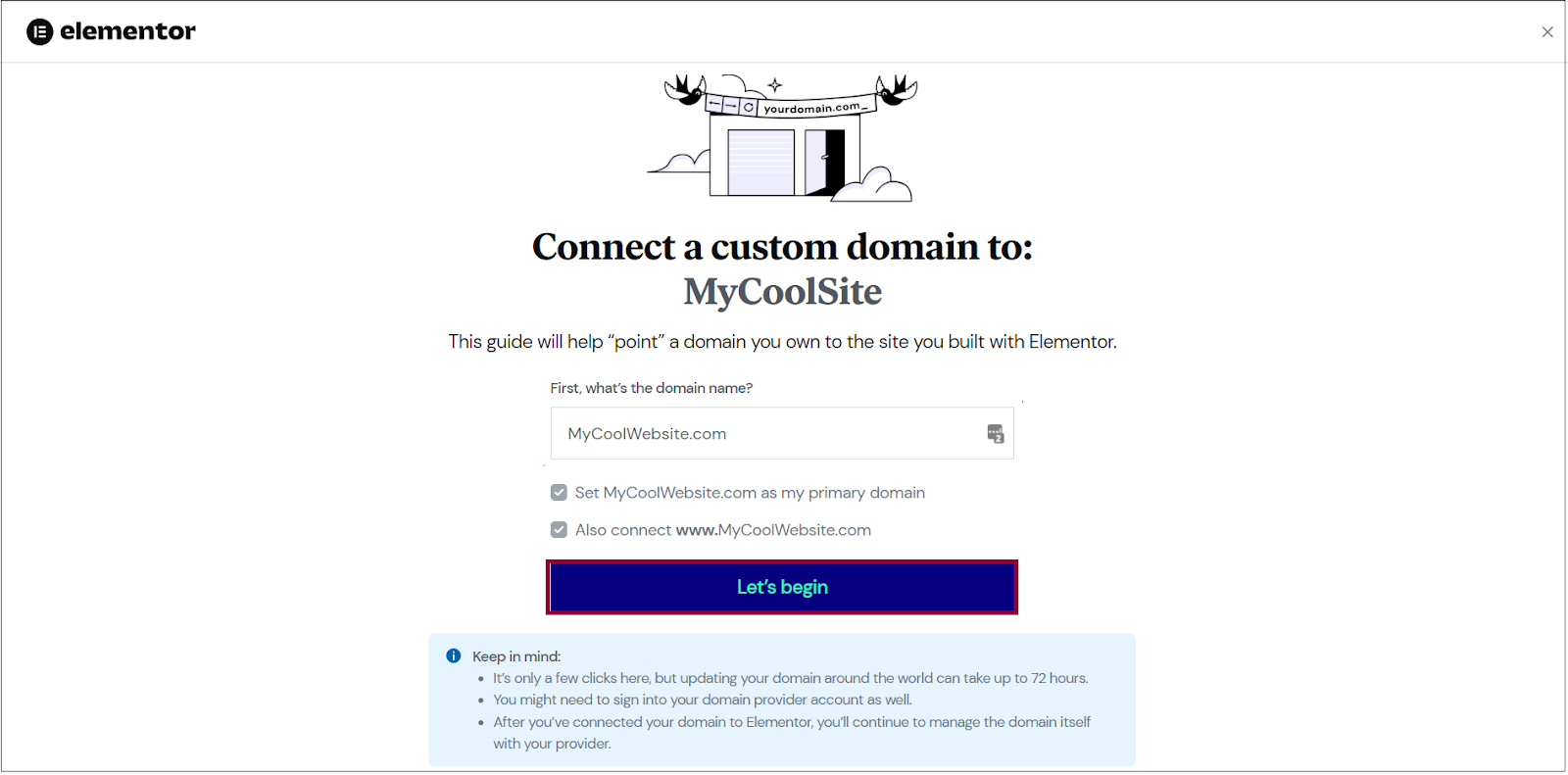 image 25 Connecting your Bluehost domain to an Elementor hosted website 5