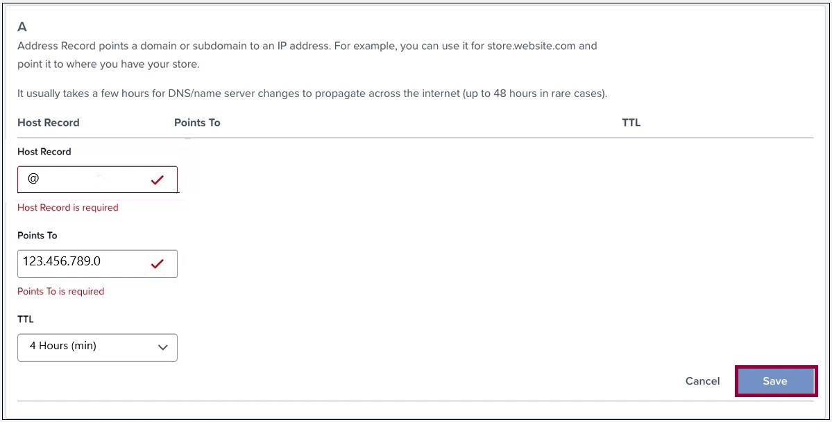 14 SAve Connect your Bluehost domain 39