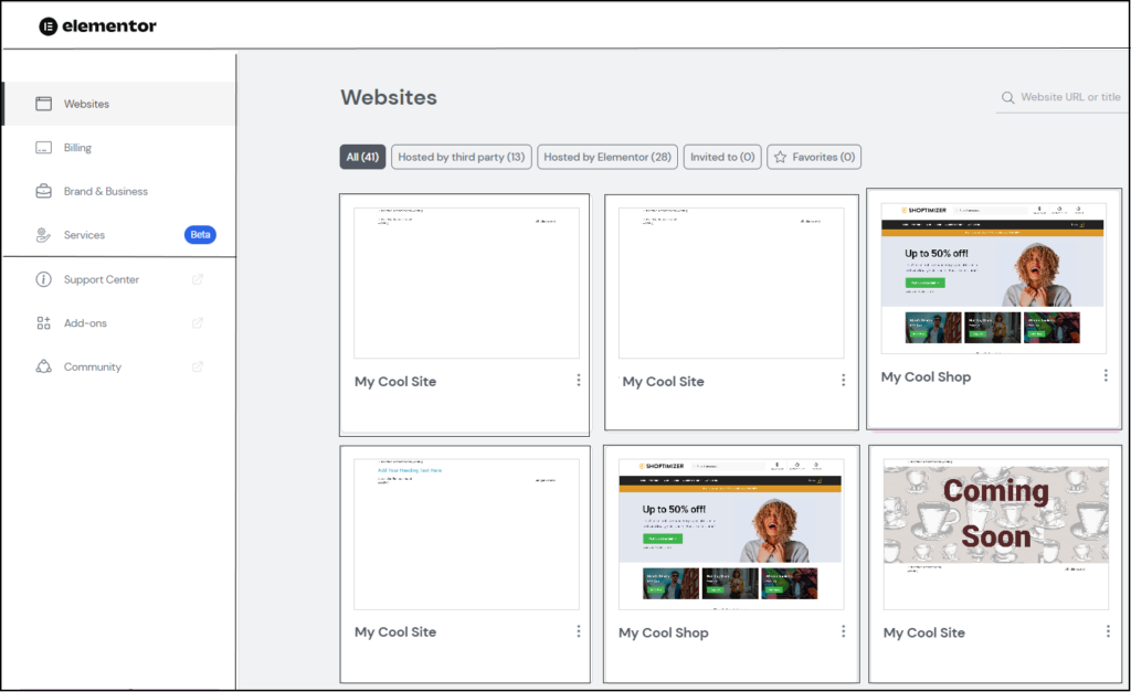 1 the dashboard 1 Explore the My Elementor dashboard 1