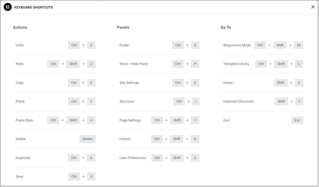 Image of hotkeys Access functions quickly with hotkeys 1