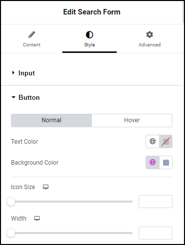 StyleClassic Button Search Form widget 21