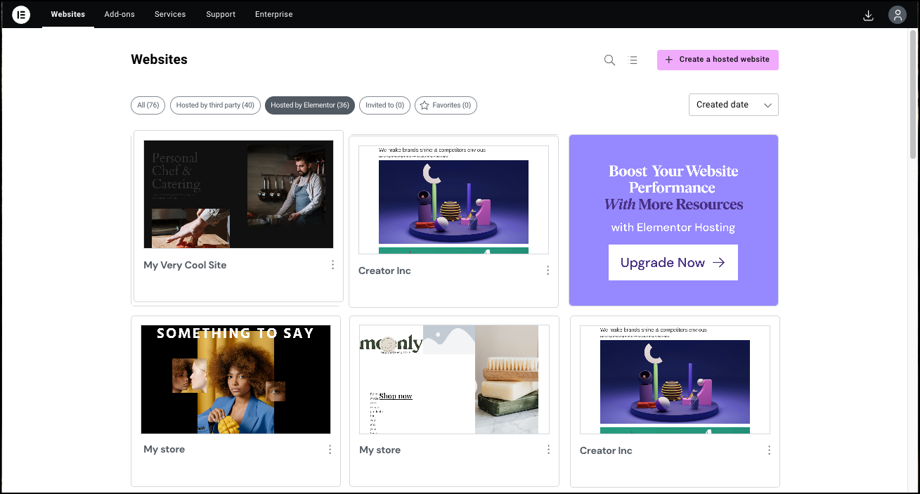 The My Elementor dash Explore the My Elementor dashboard 1