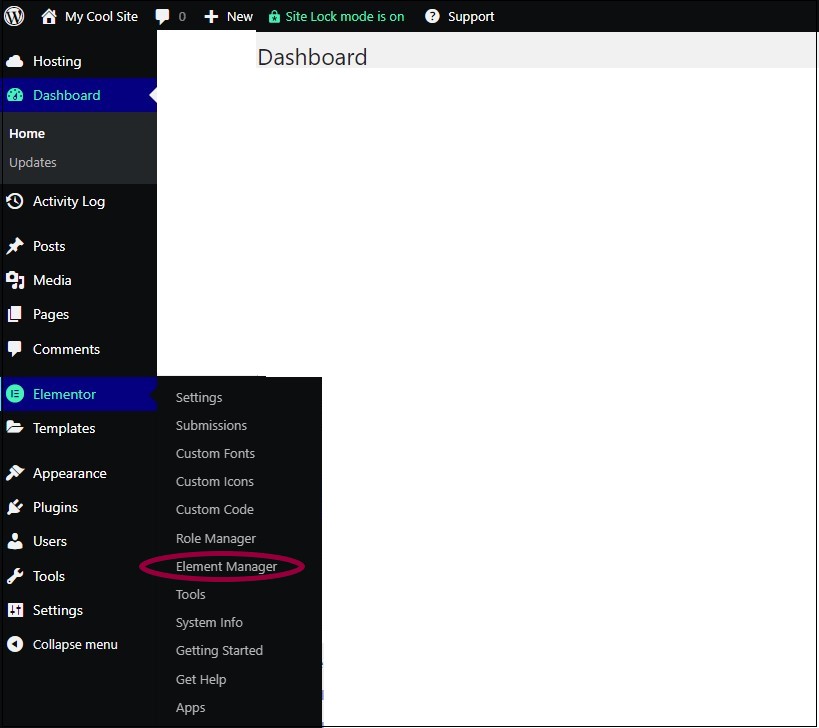 image 1 Element Manager 41