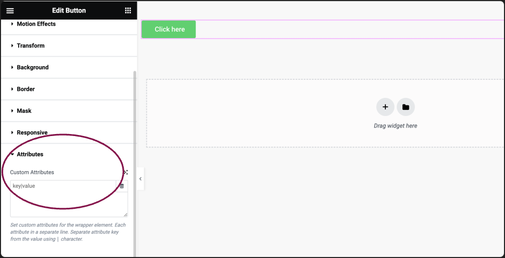 empty custom attribute fiedl Track the number of button clicks 3