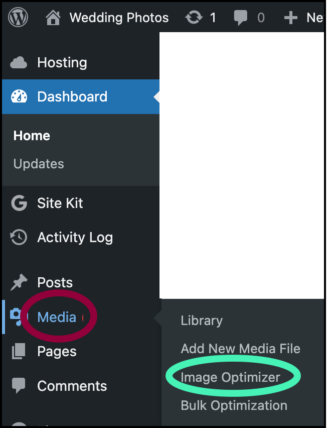 go to media image optimizer Install, activate and connect the Image Optimizer 7