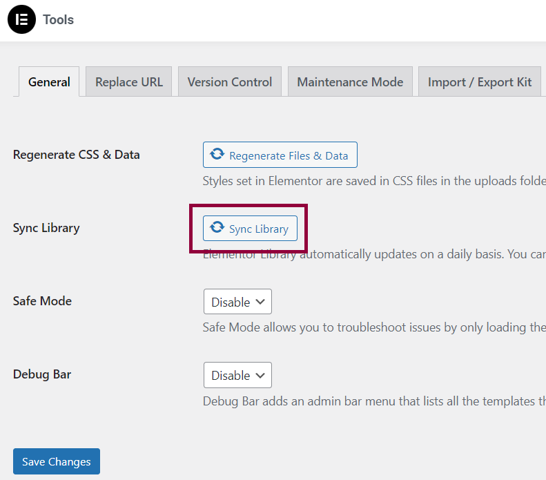 Empty template library 3