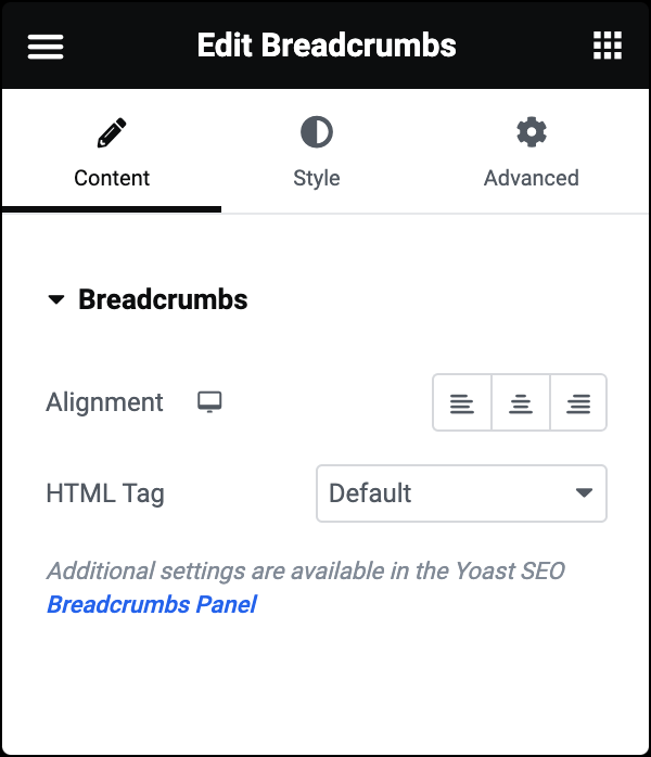 Breadcrumbs widget 5 Breadcrumbs widget 5