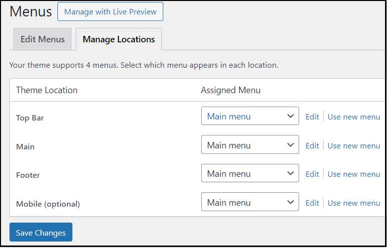 Create dropdown menu 8