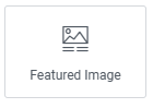 Featured Image widget
