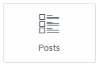 Posts widget