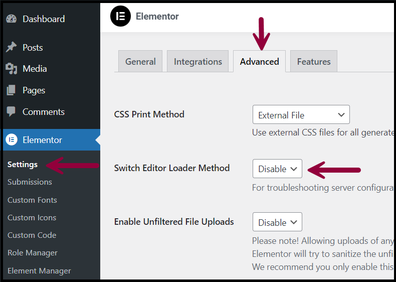 Server configuration conflicts