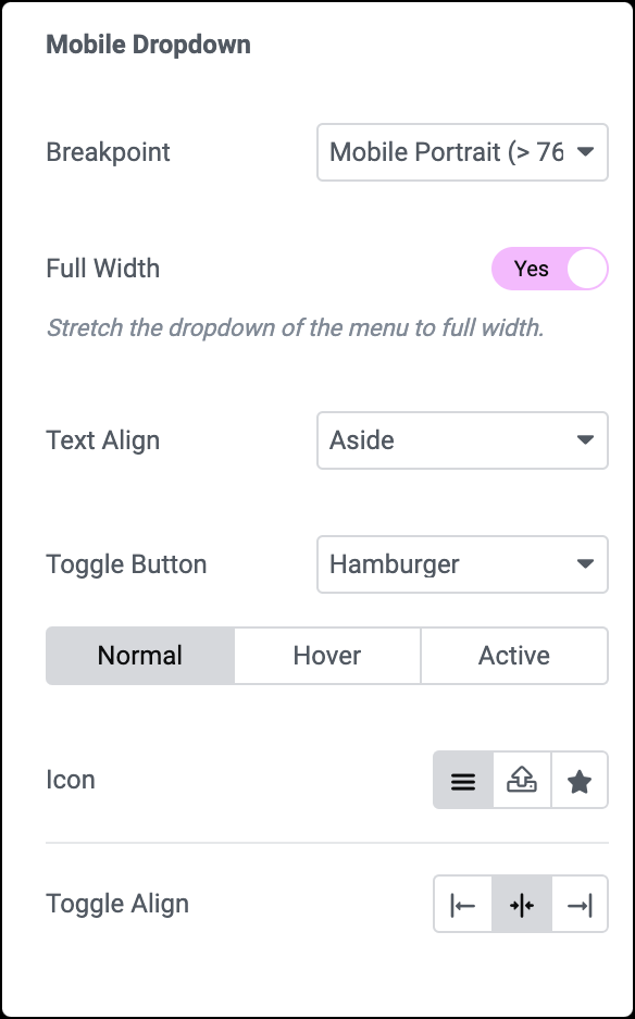 WordPress Menu widget 19