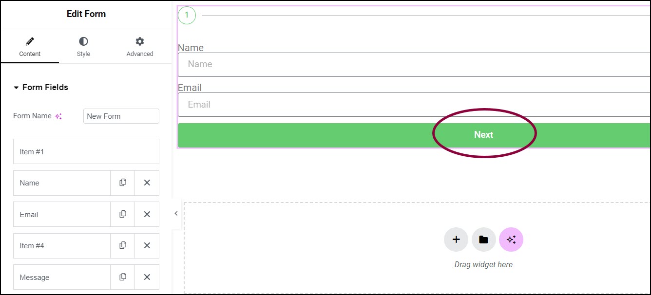 image 10 Create a multistep form 11