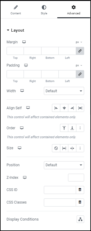 Advanced tab Counter widget 9