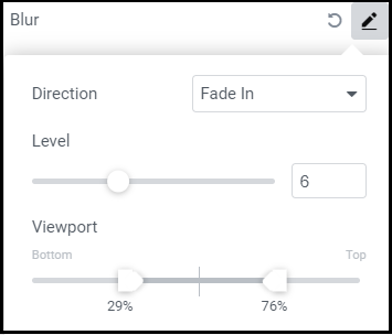 Scrolling Effects – Blur 2