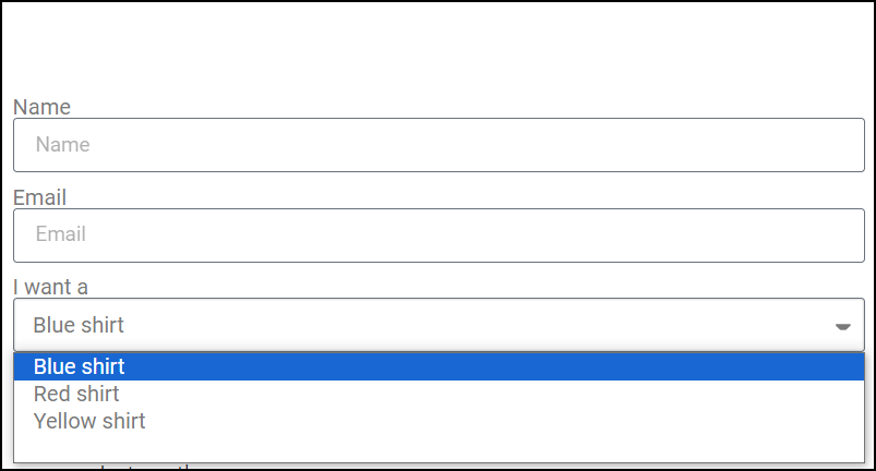 image 18 Add custom labels and values to a form's fields 7