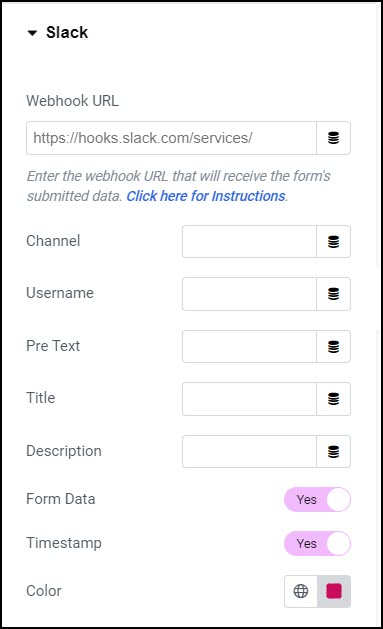 image 21 Integrate forms with Slack 7