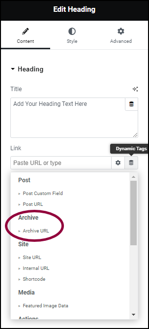 image 57 Create a category page using the Loop Grid or Loop Carousel 259