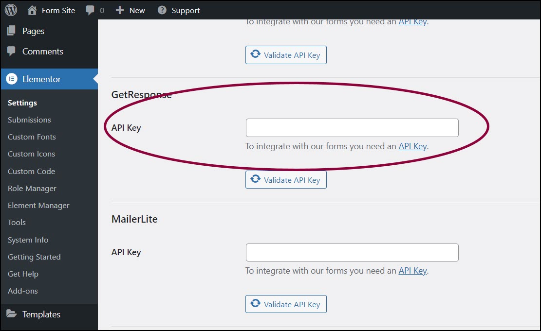 image 76 Integrate forms with GetResponse 5