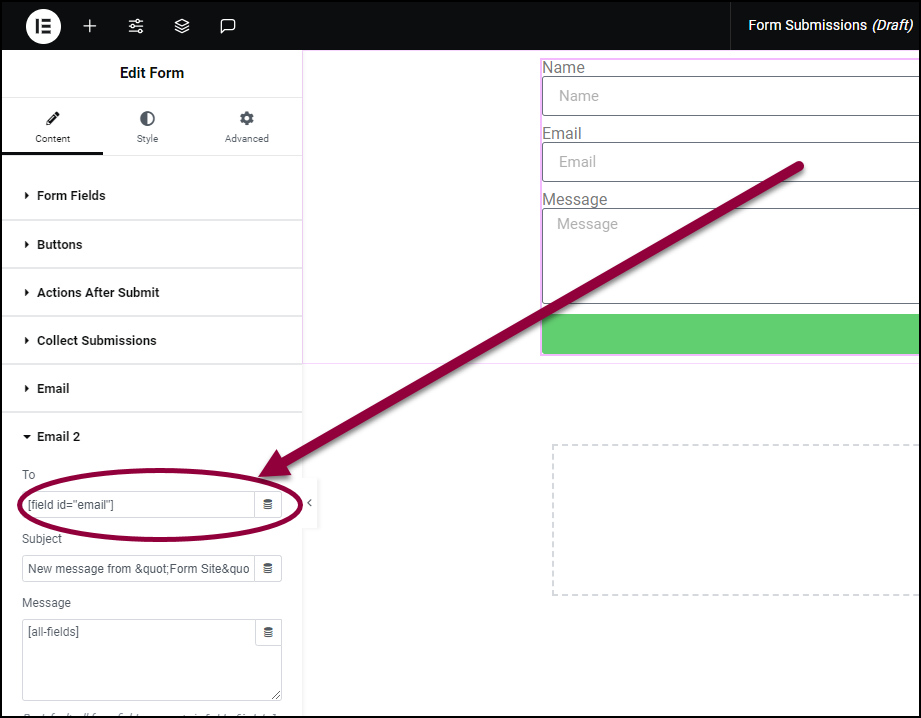 image 96 Send Email Confirmations with Elementor Forms 15