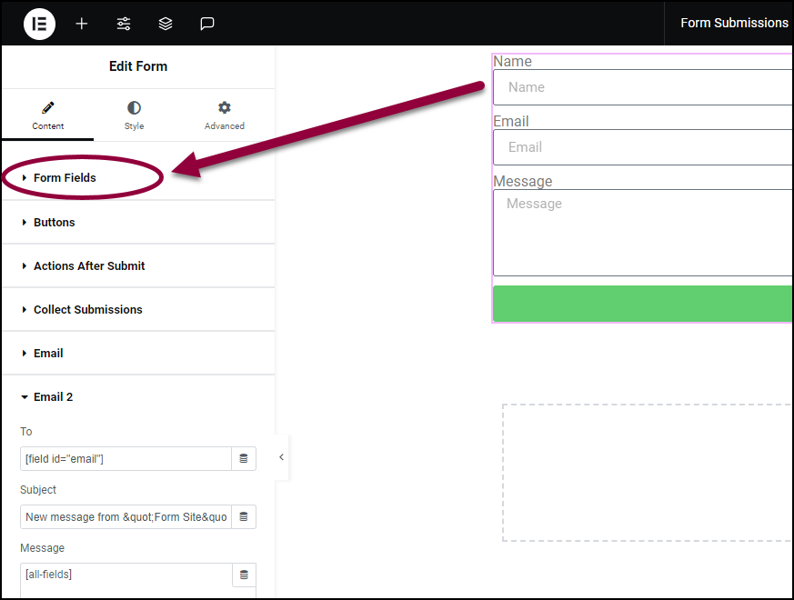 image 97 Send Email Confirmations with Elementor Forms 17