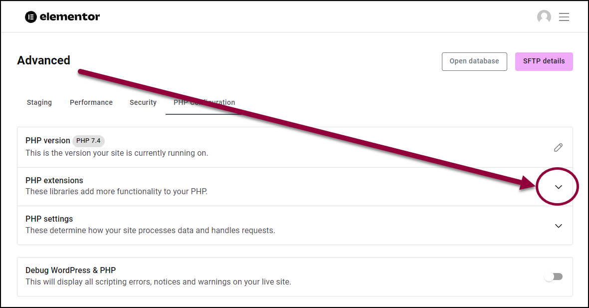 Open the PHP Enable/Disable the IonCube PHP extension 9