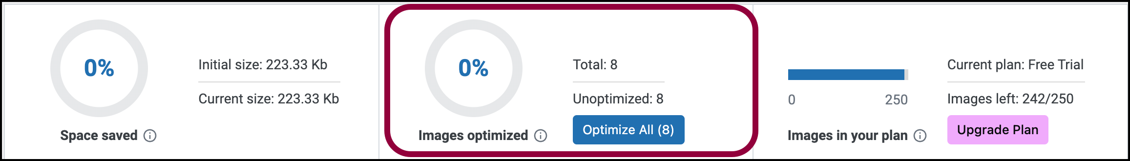 Images Optimized Get started with Image Optimizer 33