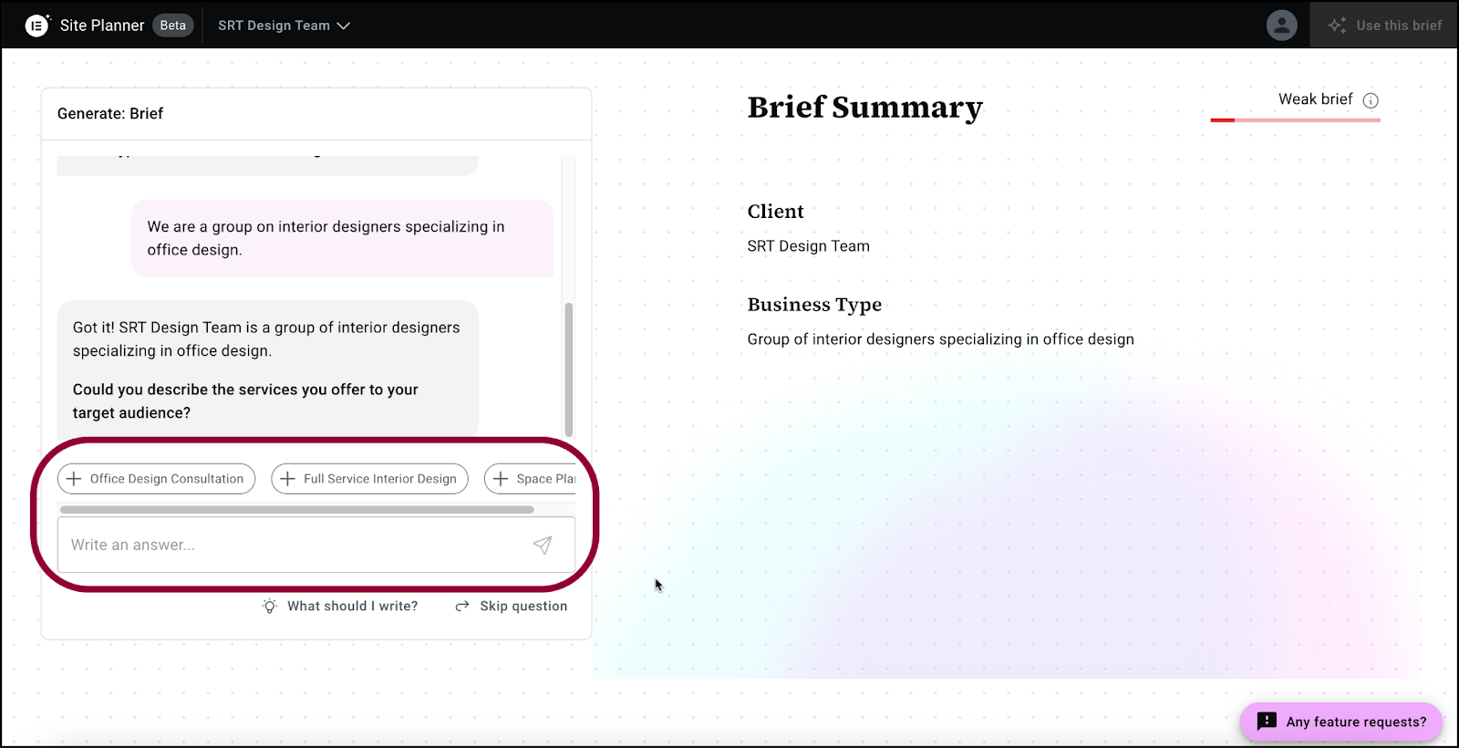 image 19 Build an entire website from scratch with Elementor AI's Site Planner 13