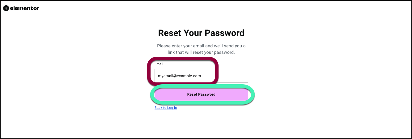 3 enter email address Troubleshooting - I can't access my account 5