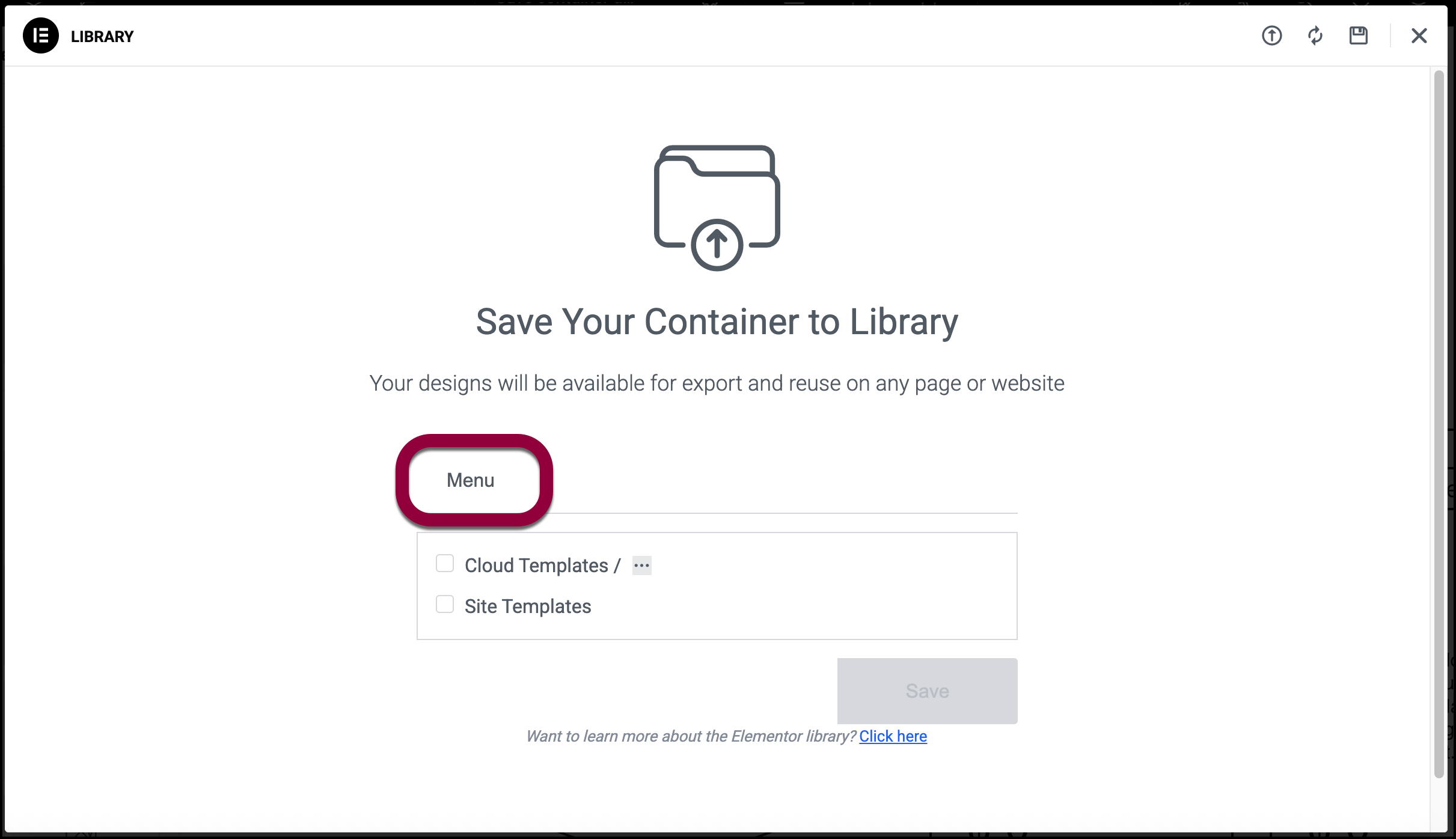 4 name the container template Create templates for faster website building 11