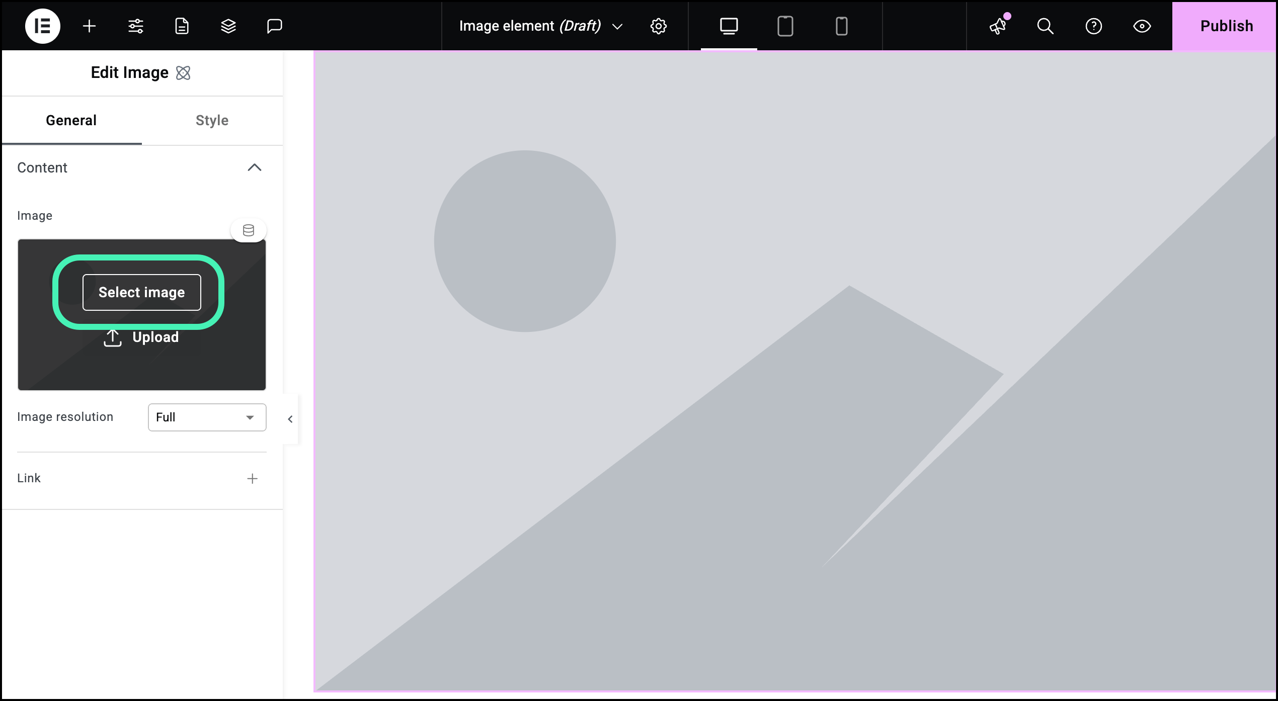 Click Select image 1 Image element 7