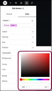 Open the color picker 2 Button element 45
