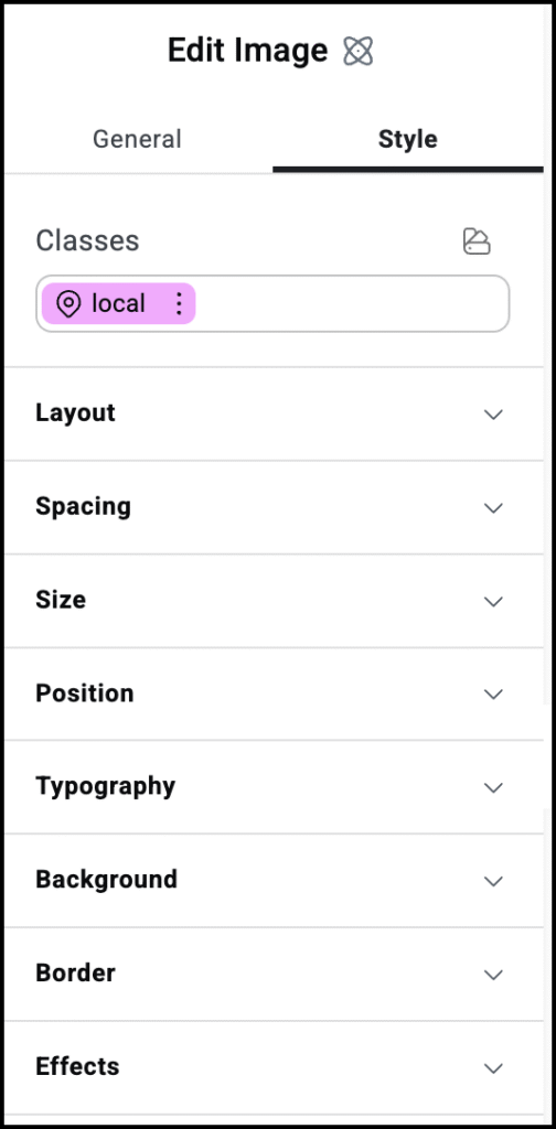 Image element 20 Style tab 1 Image element 19