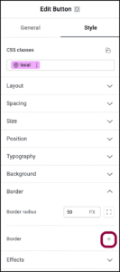 click the border plus sign 1 Button element 35
