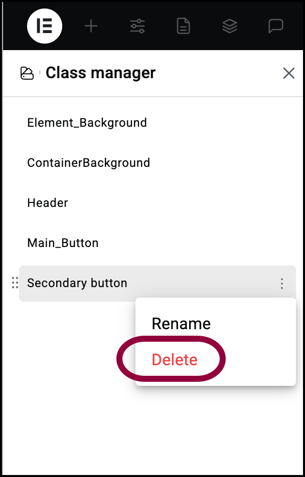 image 12 The Elementor Editor Class Manager 23